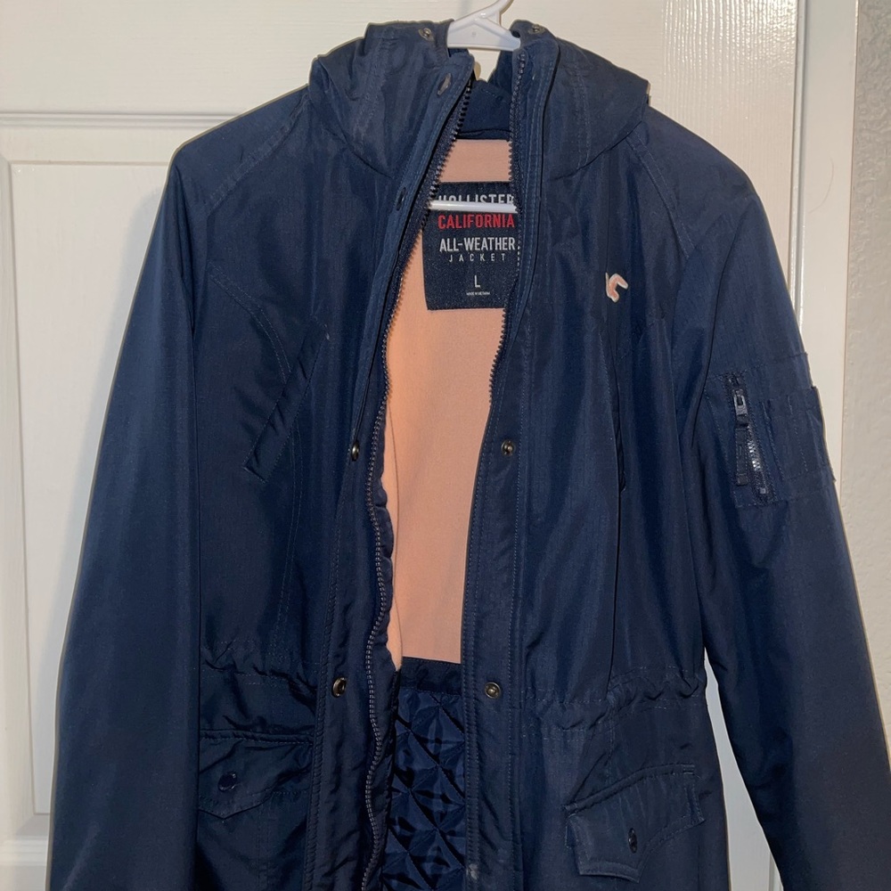 Hollister hooded jacket